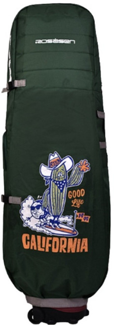 로사센 캘리포니아 골프 항공커버 엠보 일체형 방수 항공백, 그린(GREEN)