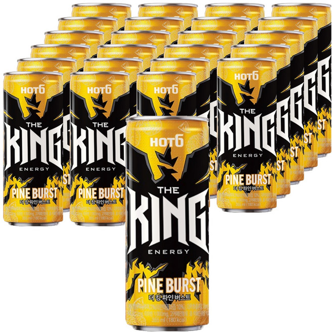 핫식스 더 킹 파인버스트, 24개, 355ml