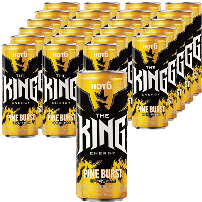 핫식스 더 킹 파인버스트, 24개, 355ml - 쿠팡