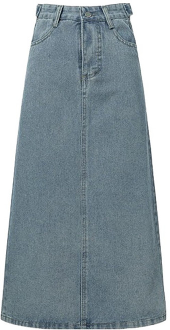 르샵 포인트 데일리 데님 스커트 DP1WH005A