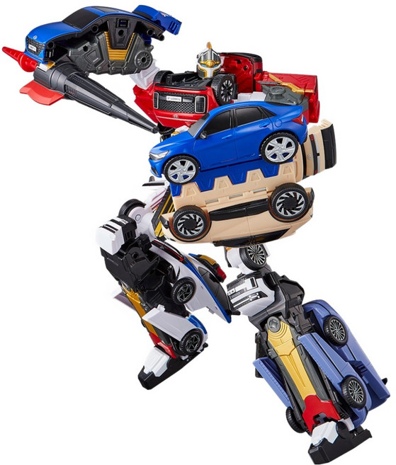 또봇 아동용 그레이트 식스 로봇장난감, 혼합색상, 1개