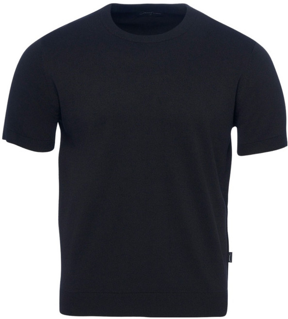 인디안 남성용 무지 라운드 반팔 니트 MIVBR6M3261