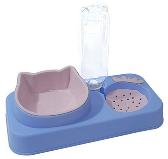 페로가토 반려동물 딸기 급수 급식기, 블루, 1개