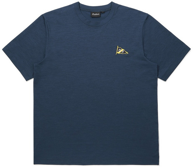 말본 남녀공용 요트 클럽 유니 라운드 티셔츠