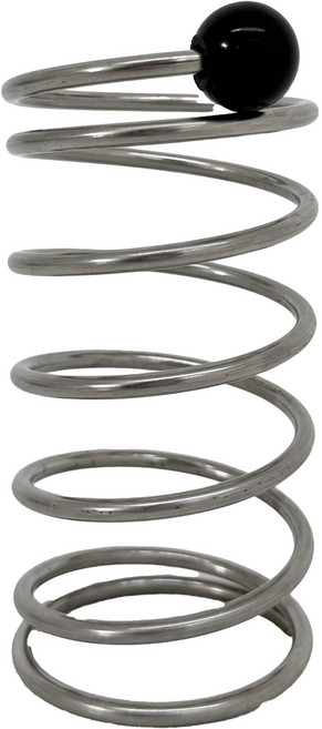 하이앤드라이 2세대 스테인리스 스프링 치약 칫솔꽂이, 젯 블랙(ab 919134), 1개