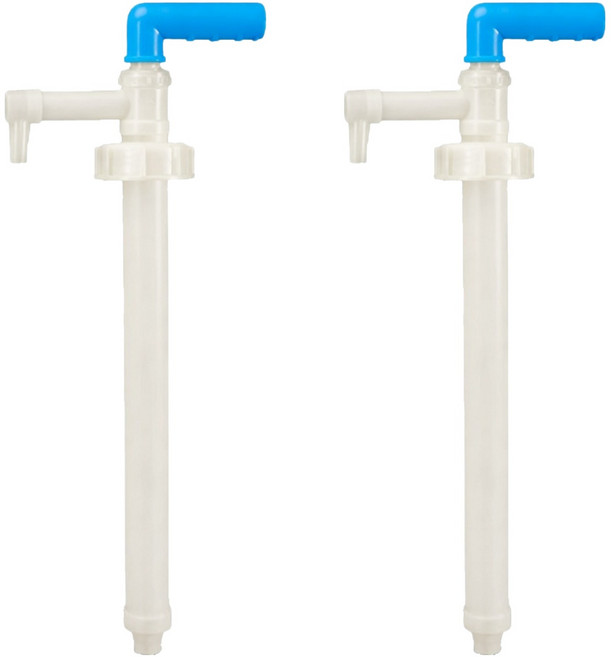 리빙메이커 간편하게 20L 대용량 직수관형 소분 말통펌프 자바라, 2개