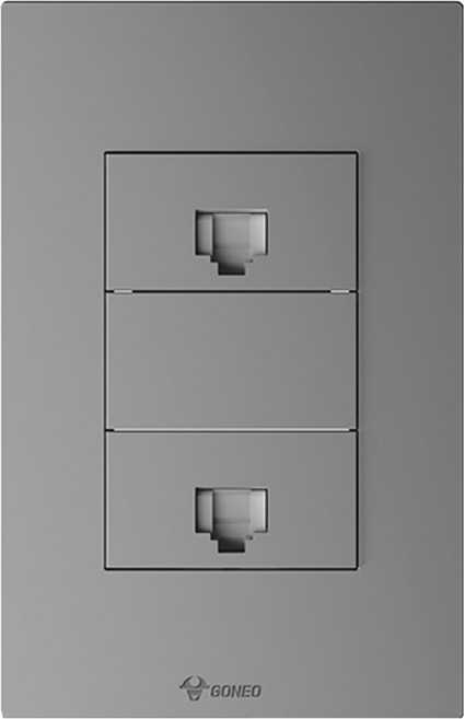 고네오 클래식 콘센트 시리즈 마그네슘 모듈라 2구, 1개