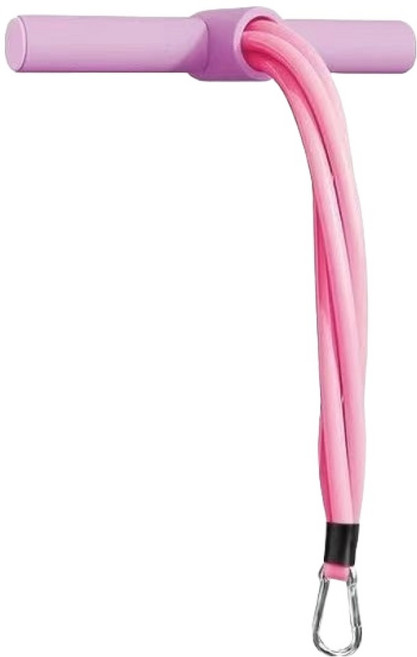 미네릭 윗몸일으키기 보조 탄력 로프 헬스기구, 핑크, MR-ABR001