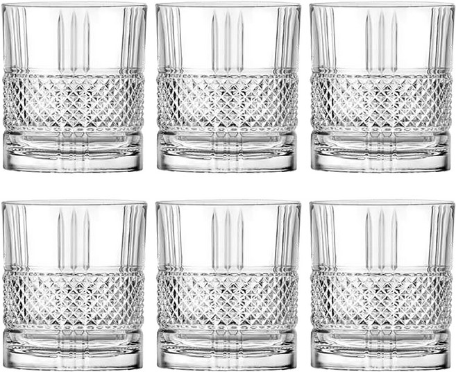 RCR Brillante 威士忌杯 340ml, 6個