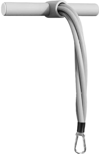 미네릭 윗몸일으키기 보조 탄력 로프 헬스기구, 그레이, MR-ABR001