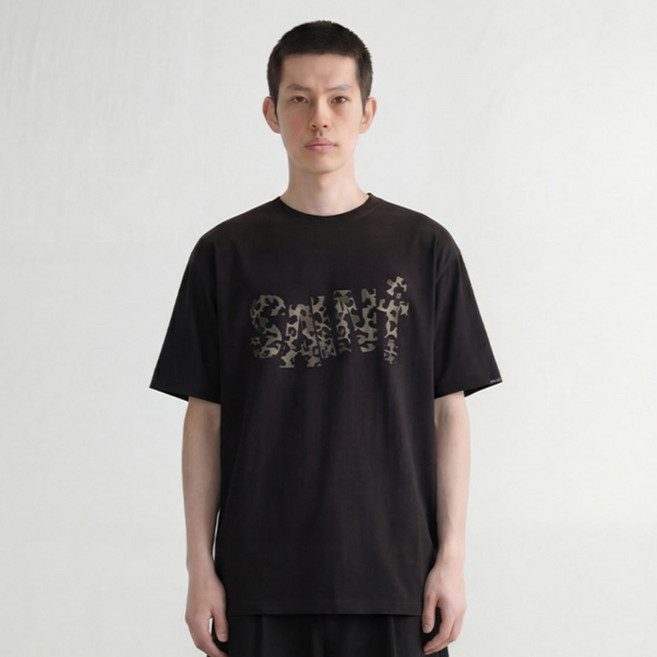 세인트페인 남녀공용 세인트 패턴 반팔티