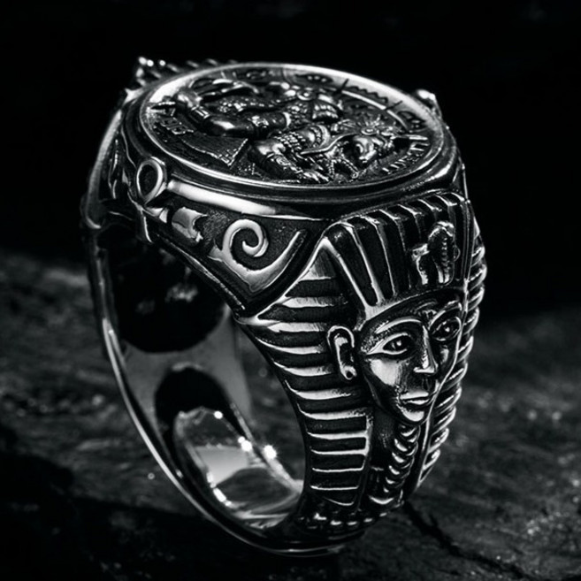 수스다 고대 이집트 아누비스 우정 패션 반지