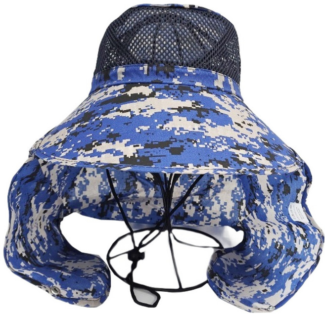 한스모자 카모 플라워 패턴 농사모자 촌캉스 등산 낚시 중년모자