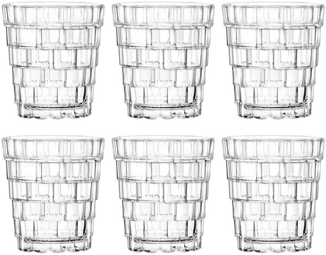 RCR Stack 雞尾酒杯 320ml 6個裝, 1套