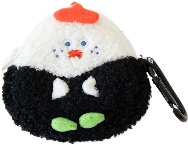 로마네 Brunch Brother 오니기리 에어팟 파우치, 1개, 오니