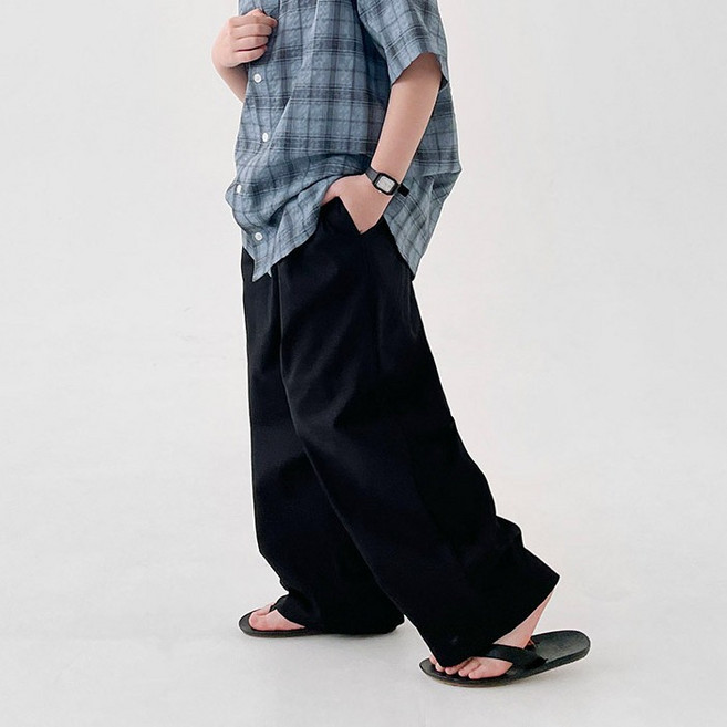 베리클로젯 샌드 브리즈 린넨 라이크 면 와이드 팬츠