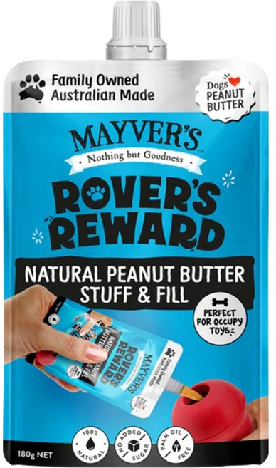 메이버스 강아지 100% 피넛버터, 180g, 1개, 땅콩