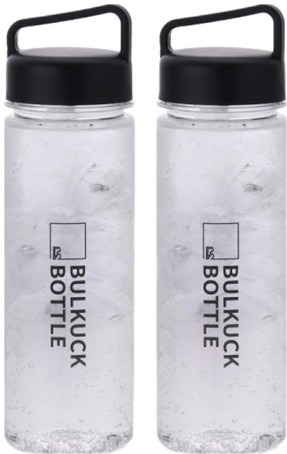 벌컥보틀 트라이탄 행거 보틀 500ml, 블랙, 2개