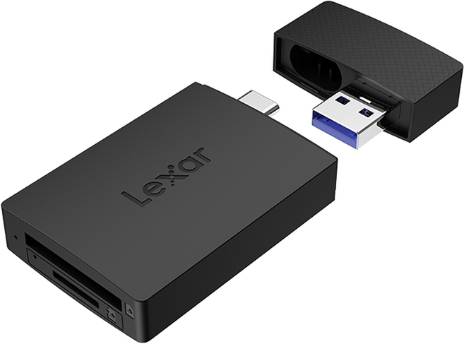 Lexar 雷克沙 USB 3.2 Gen1 USB A型 C型支援 雙插槽 microSD SD 讀卡機