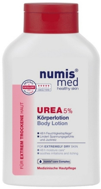 numis med 樂美思 尿素5%極致修護保濕乳液, 1個, 300ml