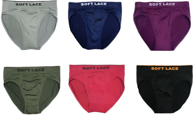 Soft Lace 莎莉絲 竹炭抑菌男三角褲 6件組 666