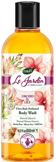 달란 르 자르뎅 바디 워시 오키드 앤 릴리, 1개, 500ml