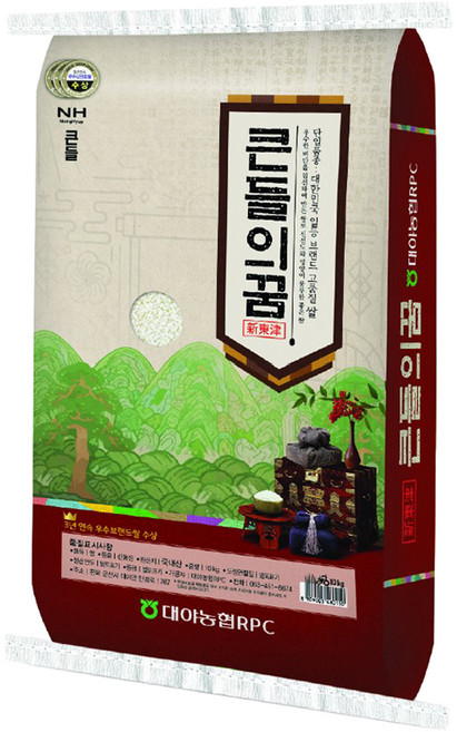 대야농협 큰들의꿈 신동진 쌀, 10kg, 1개, 특등급