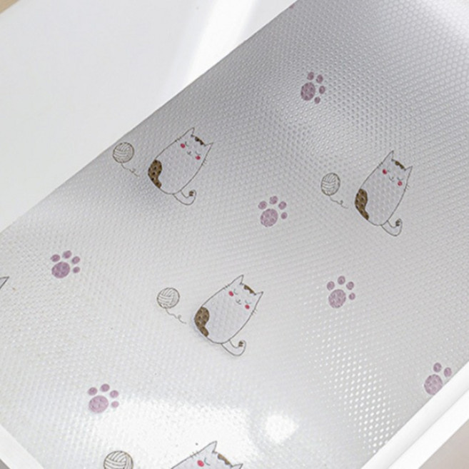 알럽홈 가정용 다용도 오염 방지 매트, 화이트, 1개