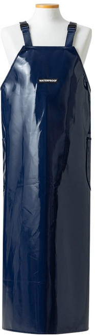 로사홈 롱 비비드 방수 앞치마, 곤색, 1개