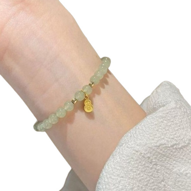 소원부적 금전 재물 행운 금은보화 염주 복염주, 1개, 혼합색상