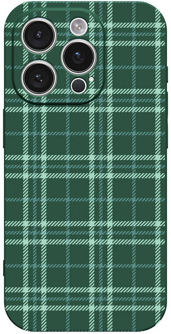 핫티몰 포레스트 라인 심플한 다크그린 휴대폰 케이스