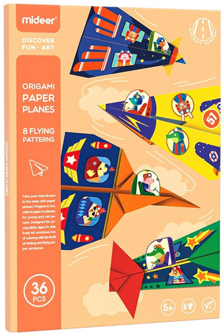mideer 미디어종이접기 만들기 NMD4097, 비행기, 1개