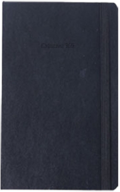 양지사 크리에이티브365 라인드 빈티지 수첩 192매 S, 블랙, 1개