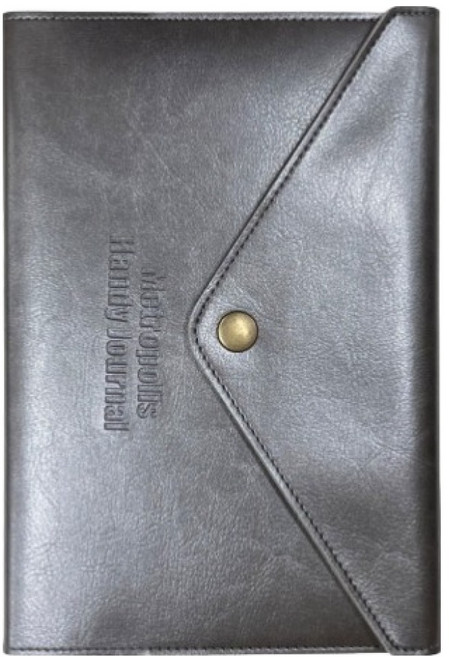 양지사 메트로폴리스 핸디저널 수첩 176매 L, 메탈그레이, 1개