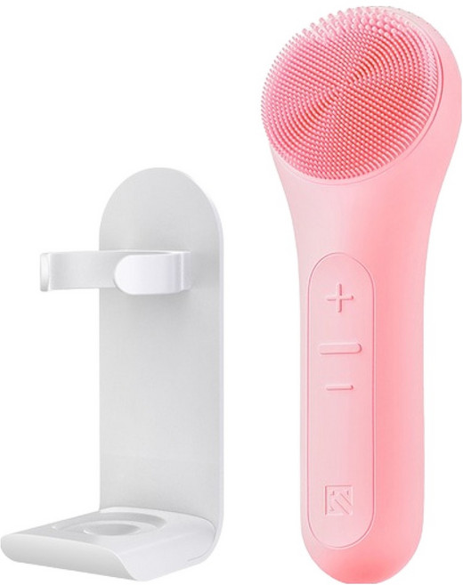 멜리언스 실리콘 브러시 진동클렌저, ML-31, 파스텔 핑크