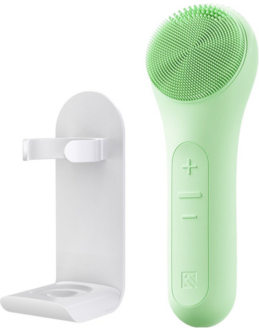 멜리언스 실리콘 브러시 진동클렌저, ML-31, 소프트 그린