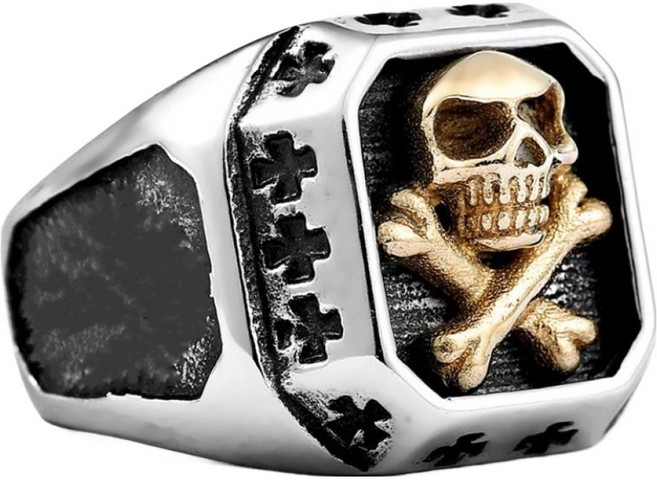 수스다 힙합스컬 우정 패션 반지