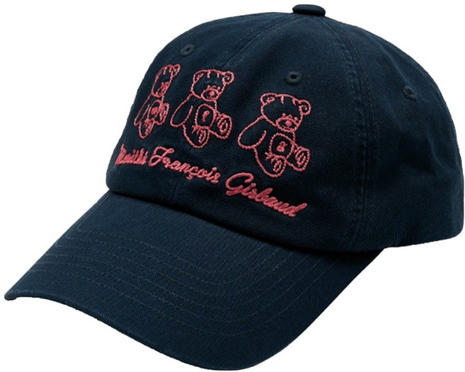 MaritheFrancoisGirbaud 手寫Logo小熊帽