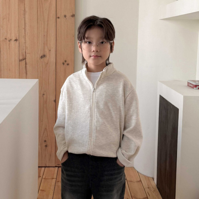 프롬아이 스탠드 카라집업