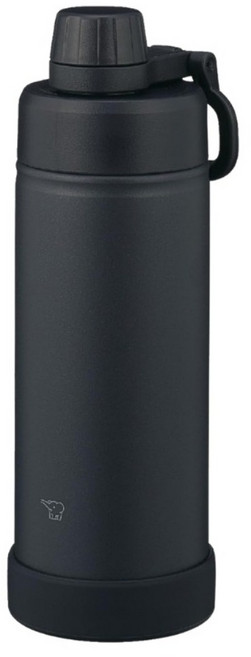 ZOJIRUSHI 象印 不銹鋼真空提把保冷水壺 SD-KA60-BM, 碳黑色, 1個, 600ml