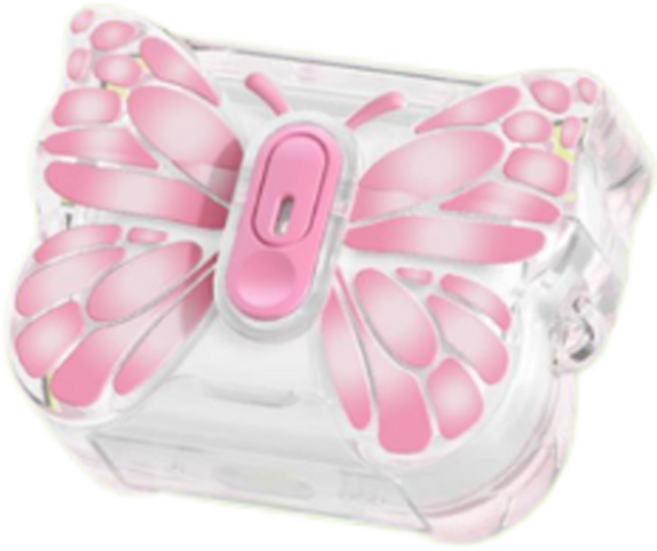 해피앤굿 애플 에어팟 보호 케이스, 핑크, 1개, airpods 4