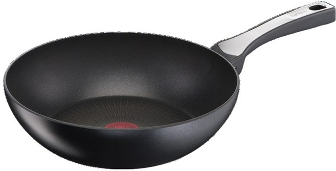 테팔 인덕션 티타늄 5X 플래티늄 볶음팬, 28cm, 1개