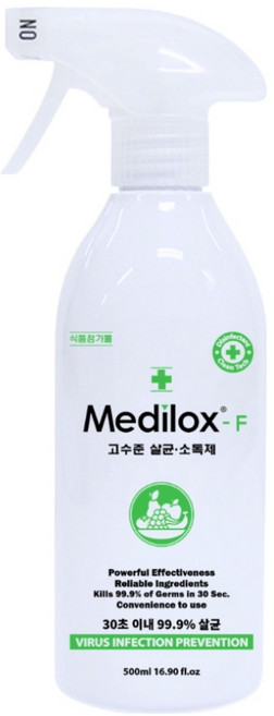 메디록스 F 식품용 살균소독제 식품첨가물 스프레이, 500ml, 1개