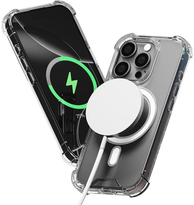 일리온 맥세이프 호환 프레임핏 젤하드 휴대폰 케이스