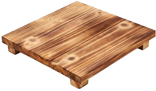 제이엘홈 뚝배기 나무받침 C, 1개