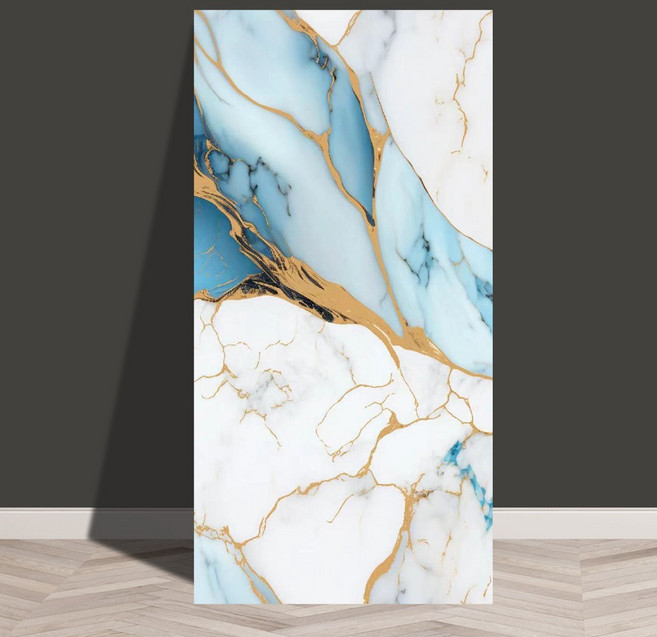 부트핏 두꺼운 대리석 타일형 주방 욕실 방수 인테리어 시트지 0.2mm 10p, 타입66