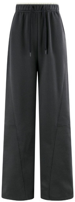 ONE BOY 女款 立體分割線垂感撞色腰頭長褲 NO.251101