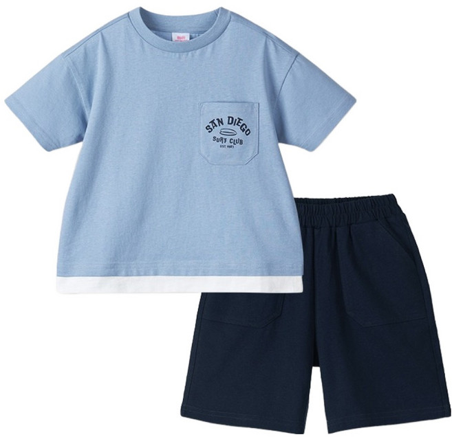 마리앤모리 아동용 서퍼 베어 상하의 세트