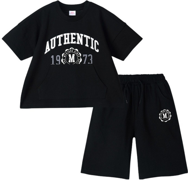 마리앤모리 아동용 어센틱 포켓 상하의 세트