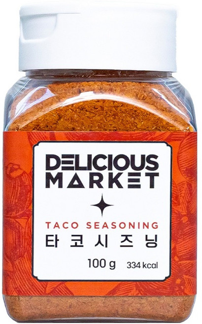 딜리셔스마켓 타코시즈닝, 100g, 1개
